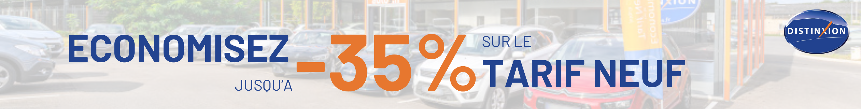35% de remise sur un véhicule neuf